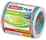 tesa Klebeband tesafilm Eco & Clear 56997 Transparent 15 mm (B) x 10 m (L)