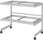 Hammerbacher H&auml;ngemappenwagen mit 2 H&auml;ngeregistern Grau 810 x 430 x 670 mm...