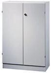 Hammerbacher Matrix Aktenschrank MDF, Spanplatte 2 Fachb&ouml;den abschlie&szlig;bar 800 x 420