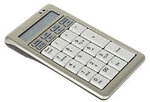 BakkerElkhuizen Numerische Ergonomische Tastatur S-Platine 840 Grau 1962648