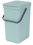 BRABANTIA Papierkorb Sort & Go BRA109744 Edelstahl 12 L 1219971