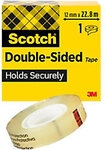 Scotch Doppelseitiges Klebeband Double Sided Transparent 12 mm (B) x 22,8 m (L) 11273