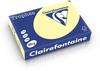 Clairefontaine DIN A4 Farbiges Papier Kanariengelb 80 g/m2 Matt 500 Blatt