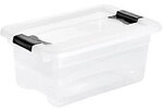 keeeper Aufbewahrungsbox Cornelia Polypropylen 4 L Mit Deckel Transparent 19,5 x 12,5
