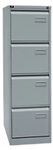 Bisley Light H&auml;ngeregistraturschrank Silber 413 x 622 x 1.321 mm 6475941