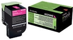 Lexmark Original Tonerkartusche 80C2SME Magenta 6680025