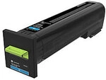 Lexmark Tonerkartusche Original 72K2XCE Cyan 1159536
