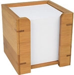 WEDO Notizklotz Bambus Braun 10,8 x 11,1 x 11,2 cm 1279860