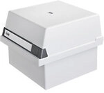 HAN Tischkarteikasten 965-11 A5 800 Karten Lichtgrau 23,5 x 25 x 19 cm H965-LG