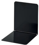 Maul Buchst&uuml;tzen Metall Schwarz 12 x 14 x 14 cm 2 St&uuml;ck 35063-SZ
