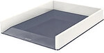 Leitz WOW Briefablage Duo Colour DIN A4 Wei&szlig;, Grau 26,7 x 33,6 x 4,9 cm 3375373