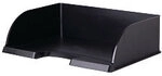 Leitz Briefablage Jumbo quer Polystyrol Schwarz 36,3 x 27,3 x 10,3 cm 4940316