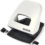 Leitz NeXXt WOW 2 L&ouml;cher Locher Metall 30 Blatt 5008 Wei&szlig;