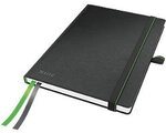 Leitz Complete Notizbuch DIN A5 Kariert Gebunden Hardboard Schwarz Nicht perforiert