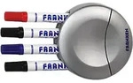Franken Boardmarkerhalter & Tafelwischer mit Stifthalterung