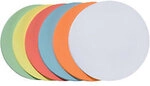Franken Kreis Moderationskarten 9,5 x 9,5 cm Papier Farbig sortiert 300 St&uuml;ck