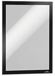 DURABLE DURAFRAME DIN A4 Inforahmen Selbstklebend, Magnetisch Schwarz Haftend