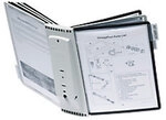 DURABLE Sherpa Sichttafelsystem 10 Fl&auml;chen DIN A4 Wandmontage PA (Polyamid)...