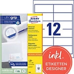 AVERY Zweckform Abziehhilfe QuickPEEL,ultragrip Universaletiketten 3659 Selbstklebend