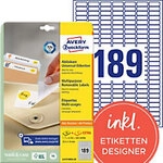 AVERY Zweckform Abl&ouml;sbar Universaletiketten L4731REV-25 Selbstklebend DIN A4 Wei&szlig;