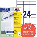 AVERY Zweckform Abziehhilfe QuickPEEL,ultragrip Universaletiketten 3658 Selbstklebend