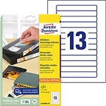 AVERY Zweckform Abl&ouml;sbar CD/DVD Etiketten L4746REV-25 Selbstklebend DIN A4...