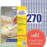 AVERY Zweckform Abl&ouml;sbar Universaletiketten L4730REV-25 Selbstklebend DIN A4 Wei&szlig;