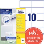 AVERY Zweckform ultragrip Universaletiketten 3425 Selbstklebend DIN A4 Wei&szlig; 105 x 57