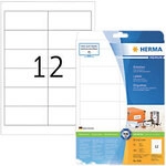 HERMA Premium Universaletiketten 5056 Selbstklebend DIN A4 Wei&szlig; 9,7 x 4,23 cm 25