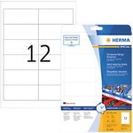 HERMA Wetterfeste Etiketten 4692 Rechteckig DIN A4 97 x 42,3 mm 25 Blatt &agrave; 12