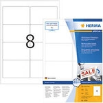 HERMA Wiederabl&ouml;sbare Etiketten 10308 Selbstklebend DIN A4 Wei&szlig; 9,6 x 6,35 cm 100