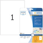 HERMA Special Etiketten 4375 Selbstklebend DIN A4 Transparent 210 x 297 mm 25 Blatt