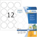HERMA Wiederabl&ouml;sbare Etiketten 5067 Selbstklebend DIN A4 Wei&szlig; 6 x 6 cm 25 Blatt &agrave;