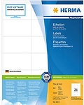 HERMA Universaletiketten 4415 Selbstklebend Wei&szlig; 7 x 4,2 cm 500 Blatt &agrave; 21