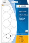 HERMA Multifunktionsetiketten 2270 Wei&szlig; Rund &Oslash; 32 480 Etiketten pro Packung 3710277