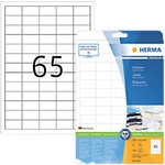 HERMA Premium Universaletiketten 5027 Selbstklebend DIN A4 Wei&szlig; 3,81 x 2,12 cm 25