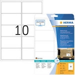 HERMA Special Strapazierf&auml;hige Etiketten 8330 Selbstklebend DIN A4 Wei&szlig; 99,1 x 57