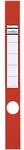 DURABLE ORDOFIX R&uuml;ckenschilder Haftend Schmal 4 x 39 cm Rot 10 St&uuml;ck 8091-RT