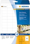 HERMA Extra starke Etiketten 10913 Mattes Wei&szlig; DIN A4 38,1 x 21,2 mm Rechteckig 25