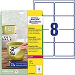 AVERY Zweckform Abl&ouml;sbar Wetterfeste Etiketten L4715REV-20 Selbstklebend DIN A4