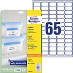 Avery Zweckform L7971-25 Gefrierschrank-Etiketten DIN A4 Wei&szlig; 38,1 x 21,2 mm 25