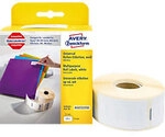 AVERY Zweckform Universaletiketten AS0722550 Selbsthaftend Wei&szlig; 19 x 51 mm 1 Rolle
