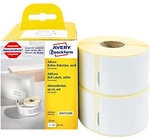 AVERY Zweckform AS0722400 Adressetiketten Selbsthaftend Wei&szlig; 36 x 89 mm 2 Rolle &agrave;