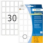 HERMA Mehrzwecketiketten 10608 Wei&szlig; Rechteckig 19 x 27 mm 32 Blatt &agrave; 30 Etiketten