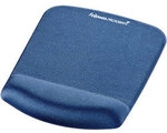 Fellowes Handgelenkauflage mit Mauspad Plush Touch&trade; Blau 6903995