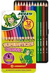 Jolly Supersticks Classic Buntstifte Farbig sortiert 3000-0246 12 St&uuml;ck 1195296