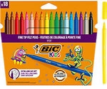 BIC Visa Filzstift - Fein Farbig sortiert 18 St&uuml;ck 4218048