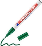 edding 751 Permanent Lackmarker Gr&uuml;n Mittel Rundspitze 1 - 2 mm Wasserbest&auml;ndig