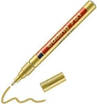 edding 751 Permanent Lackmarker Gold Fein Rundspitze 1 - 2 mm Wasserbest&auml;ndig