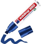 edding 800 800 Permanentmarker 100% Recycelt Extra Breit Keilspitze 4 - 12 mm Blau